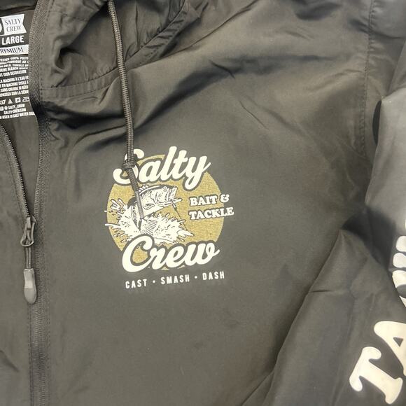 Salty Crew Windbreaker Unisex Mens 2XL - Outdoor Tech Jacket New Without Tags - Picture 4 of 12